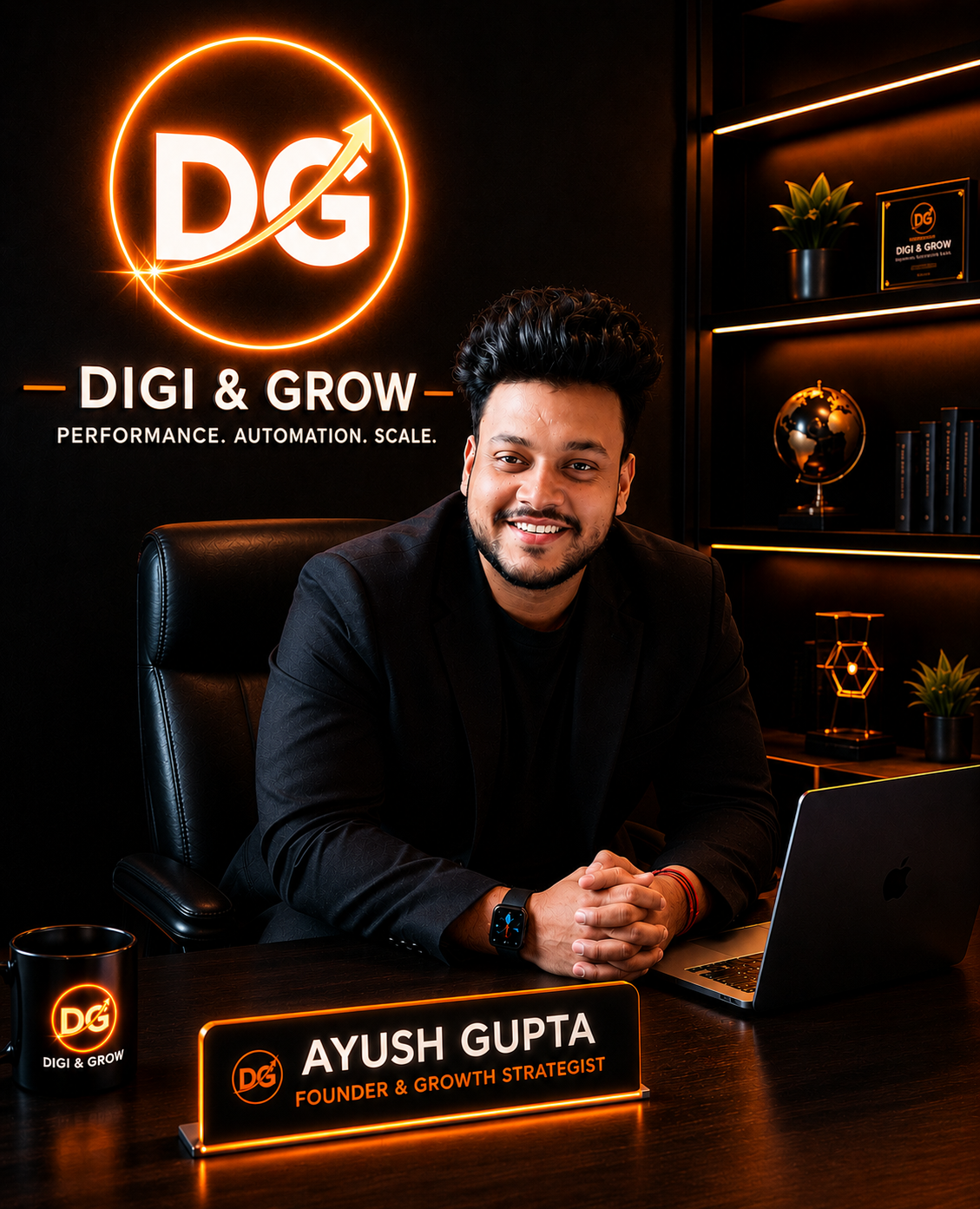Ayush Gupta — Founder, Digi & Grow
